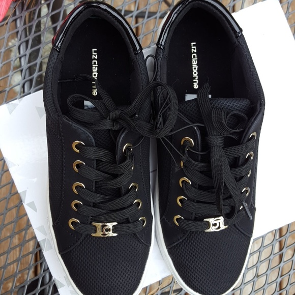 💥$💥 NEW Women's Liz Claiborne black shoes sz 5.5 - Picture 2 of 8